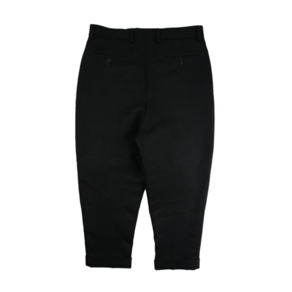 AMI Carrot Fit Black Trousers - Picture 1 of 5
